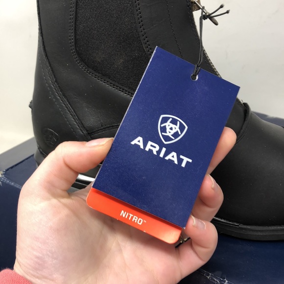 Women’s Ariat Devon nitro paddock size 11 black ankle boots BRAND NEW - Picture 3 of 6